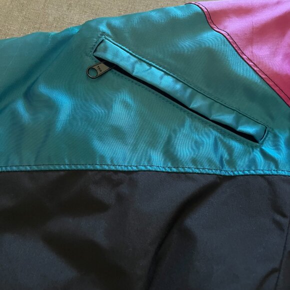 Vintage Polaris Snowmobile Indy Racing Thermoloft Jacket Adult Large Black USA - Picture 7 of 15